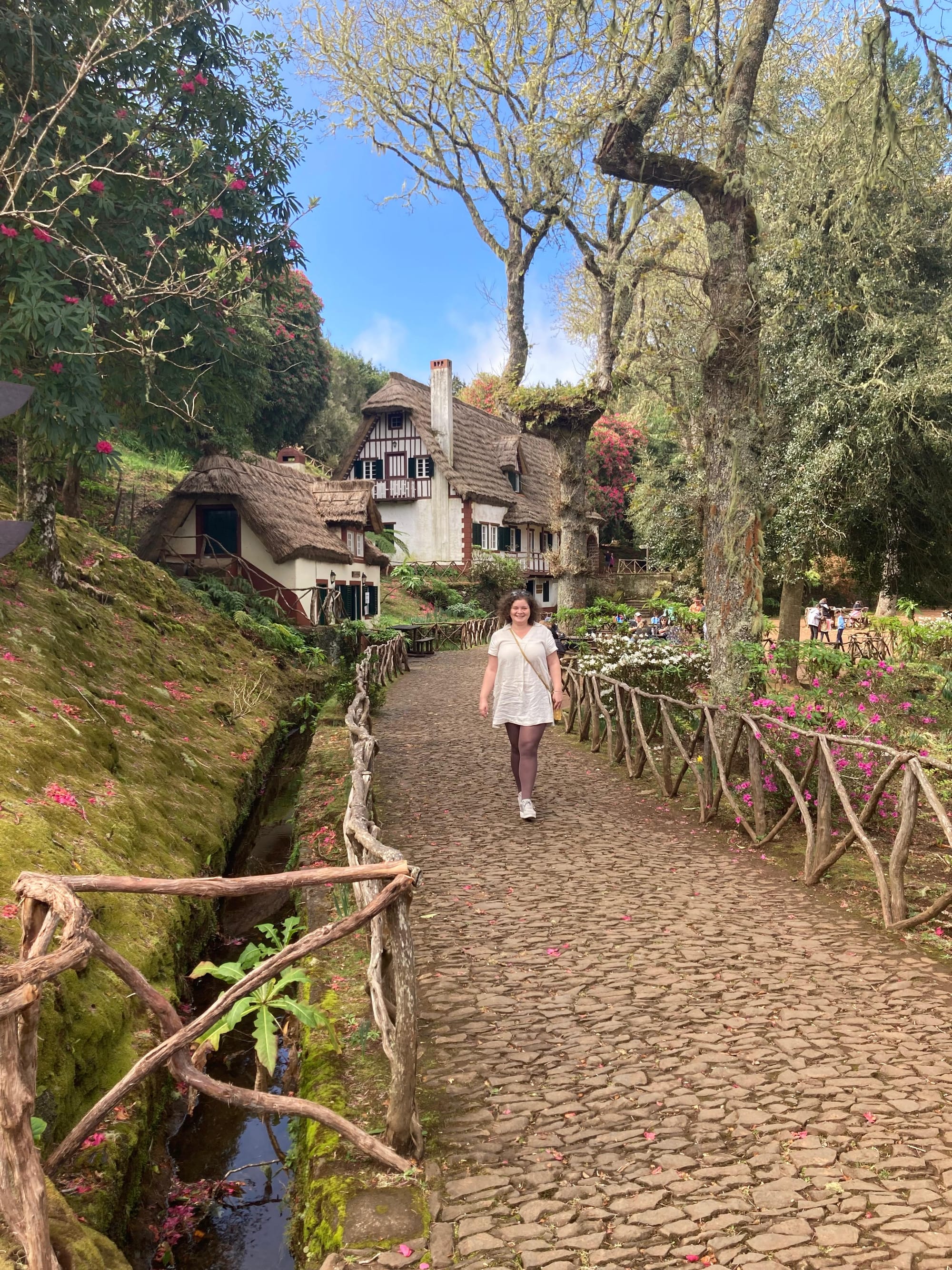 Lorna and friends in Madeira